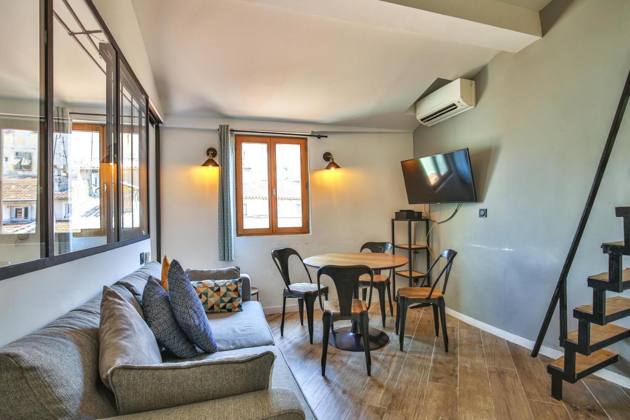Magnifique 3 Pieces Mezzanine, Vieux / Wifi Apartment Nizza